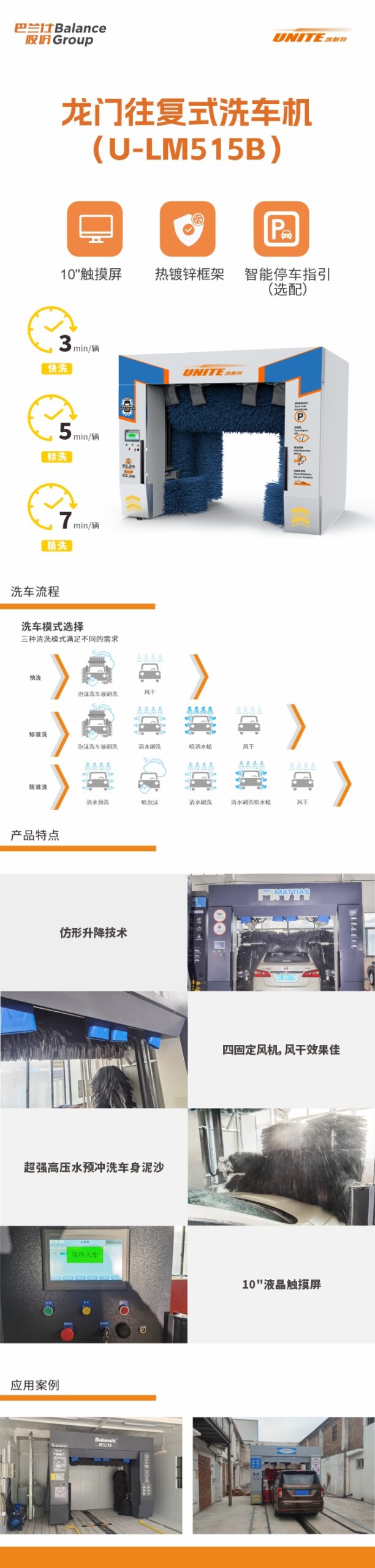 优耐特-M-515B龙门洗车机