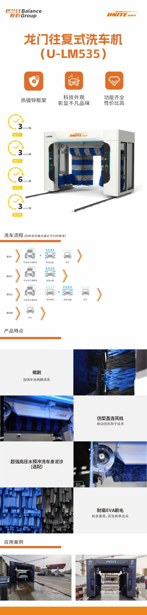 优耐特-M-535龙门洗车机