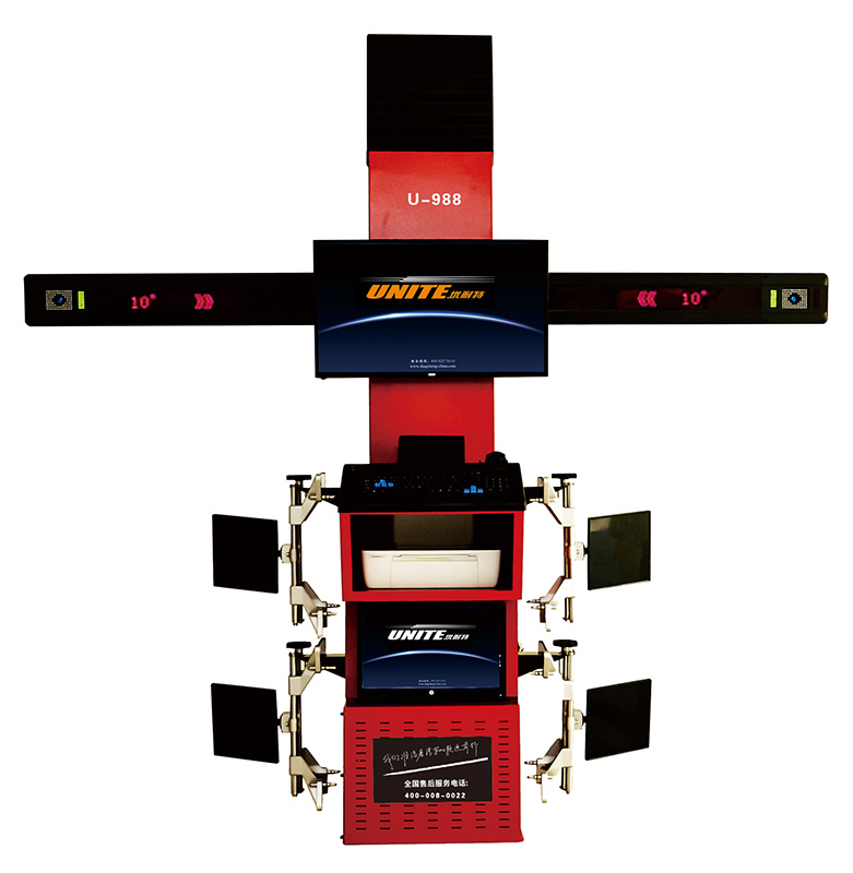 U-988四轮定位仪 - 四轮定位仪,四轮定位仪价格,汽车四轮定位仪