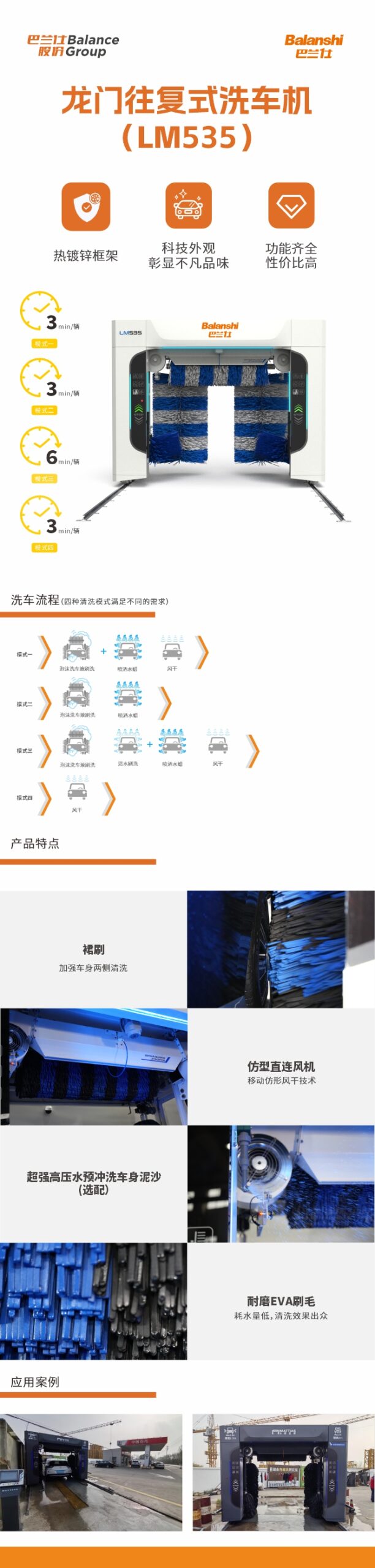 巴兰仕-M-535龙门洗车机1