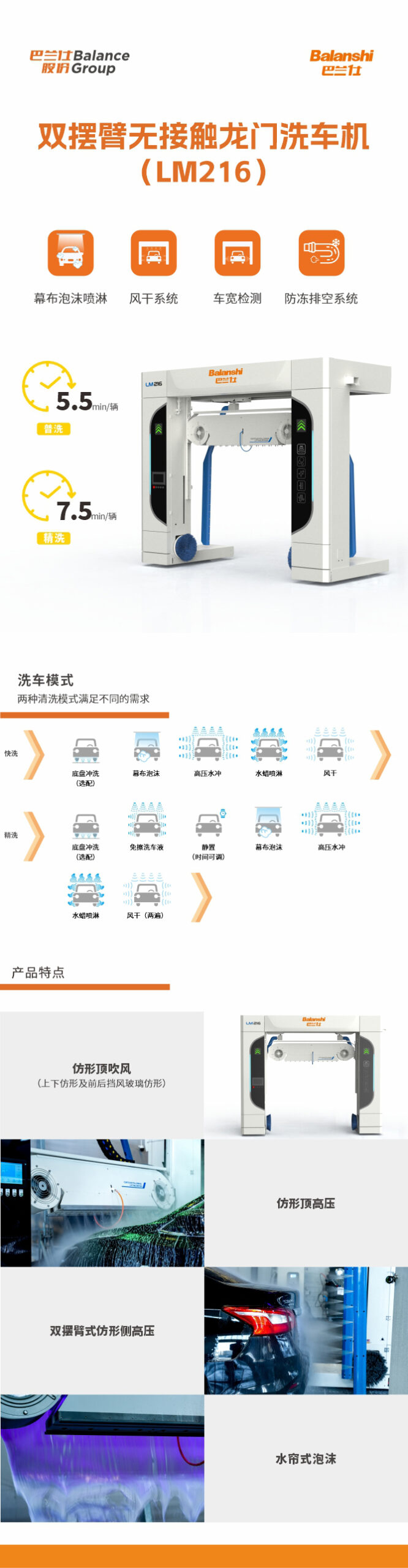 巴兰仕-M-LM216龙门洗车机1
