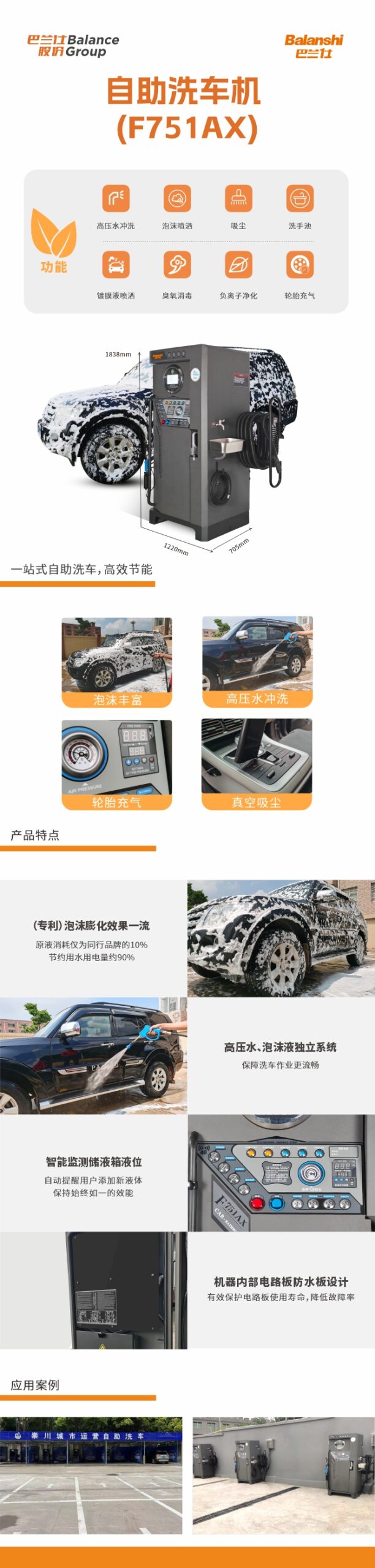 巴兰仕-自助洗车机