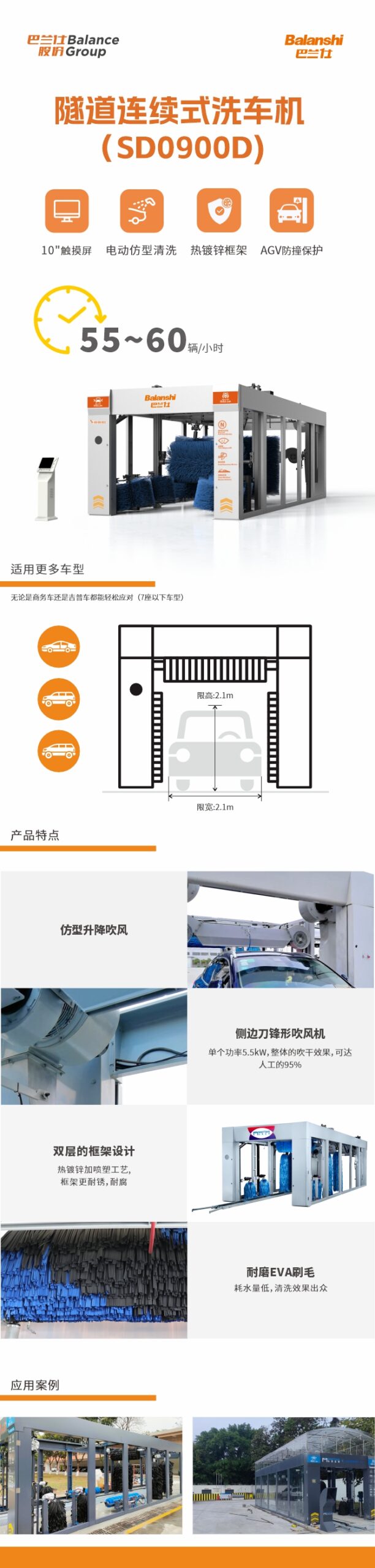 巴兰仕-隧道式洗车机
